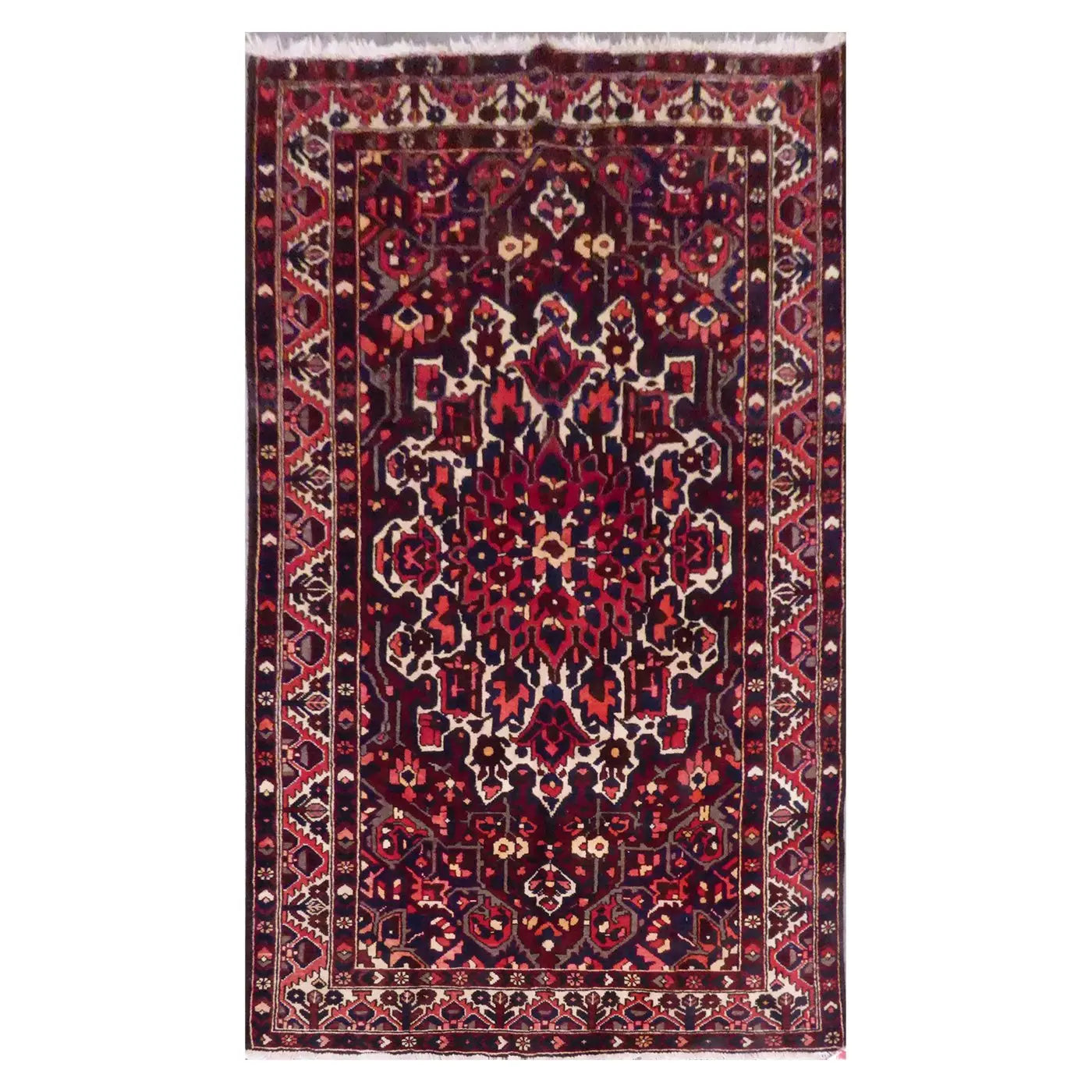 One Of The Kind Persian Bakhtiar Rug 8'5" x 4'11"